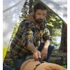 image:imageLegendary Whitetails Mens Plaid Flannel Shirt Jacket Quilted with Hood Polyfill Insulated ShacketSpruce Mountain Plaid