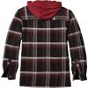 image:imageLegendary Whitetails Mens Plaid Flannel Shirt Jacket Quilted with Hood Polyfill Insulated ShacketWalker Plaid