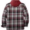 image:imageLegendary Whitetails Mens Plaid Flannel Shirt Jacket Quilted with Hood Polyfill Insulated ShacketWindstorm Plaid