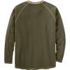 image:imageLegendary Whitetails Mens Recluse Henley Long Sleeve ShirtArmy