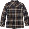 image:imageLegendary Whitetails Mens Shirt Jacket Plaid Flannel Berber Lined Polyfill Insulated ShacketMidnight Storm Plaid