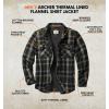 image:imageLegendary Whitetails Mens Thermal Lined Shirt Jacket Plaid Flannel Polyfill InsulatedBarnwood Balsam Plaid