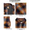 image:imageLegendary Whitetails Mens Thermal Lined Shirt Jacket Plaid Flannel Polyfill InsulatedBig Sky Cabin Plaid
