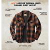 image:imageLegendary Whitetails Mens Thermal Lined Shirt Jacket Plaid Flannel Polyfill InsulatedBig Sky Cabin Plaid