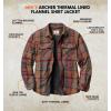 image:imageLegendary Whitetails Mens Thermal Lined Shirt Jacket Plaid Flannel Polyfill InsulatedSmoke Mountain Plaid