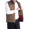 image:imageLegendary Whitetails Mens Tough as Buck Vest for Men Work Flannel Lined Hunting Outerwear Casual Western Insulated Zip UpRawhide