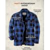 image:imageLegendary Whitetails Mens Wool Blend Jacket Quilted Satin Insulated Sleeves Sherpa LinedBluecat Plaid