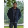 image:imageLegendary Whitetails Mens Wool Blend Jacket Quilted Satin Insulated Sleeves Sherpa LinedNavy Heather