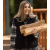 image:imageLegendary Whitetails Womens Fuzzy Hide Fleece VestBlack