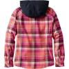 image:imageLegendary Whitetails Womens Hooded Heavyweight Stretch Flannel Button Up ShirtFusion Plaid