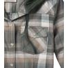 image:imageLegendary Whitetails Womens Hooded Heavyweight Stretch Flannel Button Up ShirtGreen Grove