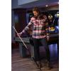 image:imageLegendary Whitetails Womens Hooded Heavyweight Stretch Flannel Button Up ShirtManhattan Plaid