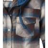 image:imageLegendary Whitetails Womens Hooded Heavyweight Stretch Flannel Button Up ShirtWinter Lights Plaid