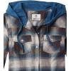 image:imageLegendary Whitetails Womens Hooded Heavyweight Stretch Flannel Button Up ShirtWinter Lights Plaid