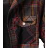 image:imageLegendary Whitetails Womens Hooded Shacket With Drawstring Hood Berber Lined Shirt JacketLicorice Root Plaid