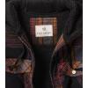 image:imageLegendary Whitetails Womens Hooded Shacket With Drawstring Hood Berber Lined Shirt JacketLicorice Root Plaid