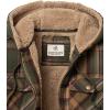 image:imageLegendary Whitetails Womens Hooded Shacket With Drawstring Hood Berber Lined Shirt JacketMossy Meadows
