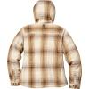 image:imageLegendary Whitetails Womens Hooded Shacket With Drawstring Hood Berber Lined Shirt JacketVanilla Latte Plaid