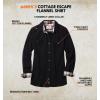image:imageLegendary Whitetails Womens Long Sleeve Plaid Flannel Button Up Shirt 100 CottonBlack