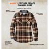 image:imageLegendary Whitetails Womens Long Sleeve Plaid Flannel Button Up Shirt 100 CottonCedarwood Plaid