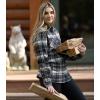 image:imageLegendary Whitetails Womens Long Sleeve Plaid Flannel Button Up Shirt 100 CottonConstellation Plaid