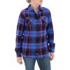 image:imageLegendary Whitetails Womens Long Sleeve Plaid Flannel Button Up Shirt 100 CottonCrushin Plaid
