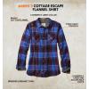 image:imageLegendary Whitetails Womens Long Sleeve Plaid Flannel Button Up Shirt 100 CottonCrushin Plaid
