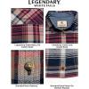 image:imageLegendary Whitetails Womens Long Sleeve Plaid Flannel Button Up Shirt 100 CottonDusk Sky Plaid