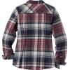 image:imageLegendary Whitetails Womens Long Sleeve Plaid Flannel Button Up Shirt 100 CottonDusk Sky Plaid