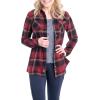 image:imageLegendary Whitetails Womens Long Sleeve Plaid Flannel Button Up Shirt 100 CottonForest Plaid