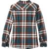 image:imageLegendary Whitetails Womens Long Sleeve Plaid Flannel Button Up Shirt 100 CottonGolden Teal Plaid