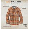 image:imageLegendary Whitetails Womens Long Sleeve Plaid Flannel Button Up Shirt 100 CottonHayride Wagon Plaid