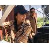image:imageLegendary Whitetails Womens Long Sleeve Plaid Flannel Button Up Shirt 100 CottonHayride Wagon Plaid