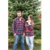 image:imageLegendary Whitetails Womens Long Sleeve Plaid Flannel Button Up Shirt 100 CottonHolly Berry