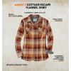 image:imageLegendary Whitetails Womens Long Sleeve Plaid Flannel Button Up Shirt 100 CottonPumpkin Spice