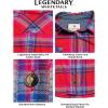 image:imageLegendary Whitetails Womens Long Sleeve Plaid Flannel Button Up Shirt 100 CottonRed Hot Plaid