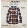 image:imageLegendary Whitetails Womens Long Sleeve Plaid Flannel Button Up Shirt 100 CottonRoyal Blue Plaid