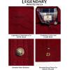 image:imageLegendary Whitetails Womens Long Sleeve Plaid Flannel Button Up Shirt 100 CottonRusty Maroon