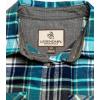 image:imageLegendary Whitetails Womens Long Sleeve Plaid Flannel Button Up Shirt 100 CottonTurquoise Pacific Plaid