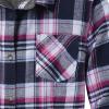image:imageLegendary Whitetails Womens Long Sleeve Plaid Flannel Button Up Shirt 100 CottonViolet Rave Plaid