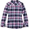 image:imageLegendary Whitetails Womens Long Sleeve Plaid Flannel Button Up Shirt 100 CottonViolet Rave Plaid