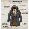 image:imageLegendary Whitetails Womens Parka with Hood Water Resistant Shell Polyfill Insulated Winter CoatDark Coal Heather