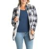 image:imageLegendary Whitetails Womens Sherpa Lined Flannel ShacketGlacier Bay Plaid