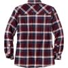 image:imageLegendary Whitetails Womens Sherpa Lined Flannel ShacketMerlot Plaid