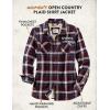 image:imageLegendary Whitetails Womens Sherpa Lined Flannel ShacketMerlot Plaid