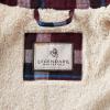 image:imageLegendary Whitetails Womens Sherpa Lined Flannel ShacketMerlot Plaid
