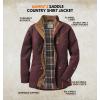 image:imageLegendary Whitetails Womens Shirt Jacket Long Sleeve Flannel LinedRusty Maroon