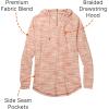 image:imageLegendary Whitetails Womens Space Dye Knit Vneck Pullover Hoodie TopPreto