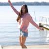 image:imageLegendary Whitetails Womens Space Dye Knit Vneck Pullover Hoodie TopPreto