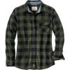 Night Forest Plaid Green
